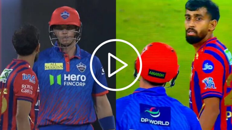 Prince Yadav and Tristan Stubbs Clash in Heated LSG vs DC Encounter