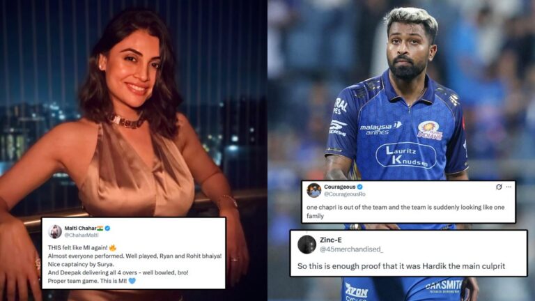 Did Malti Chahar Expose MI-Hardik Pandya Rift? Fans Speculate After LSG Clash