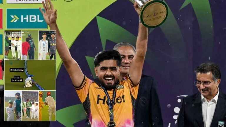 From Ball Boy to Icon: Babar Azam Reflects on His Inspiring Journey