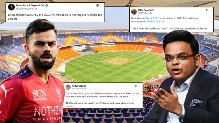 BCCI Criticized as Ahmedabad Replaces Bengaluru for IPL 2026 Final