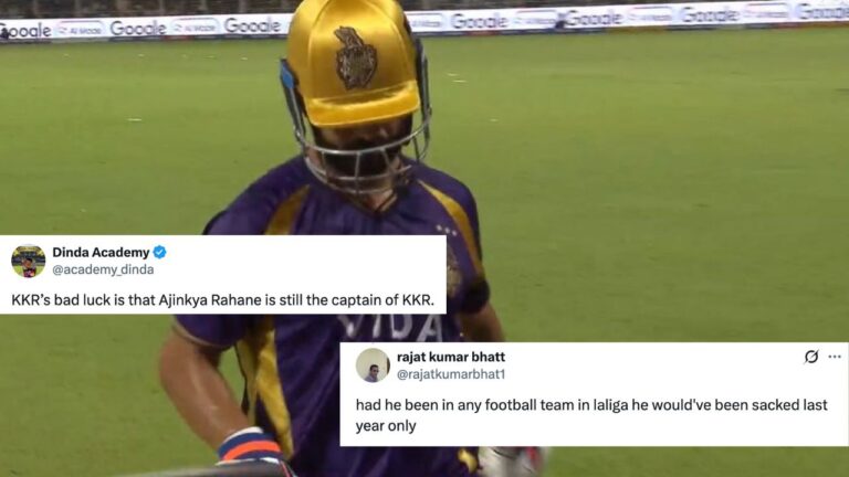 Ajinkya Rahane Under Fire: KKR Fans Demand Captain’s Exit in IPL 2026