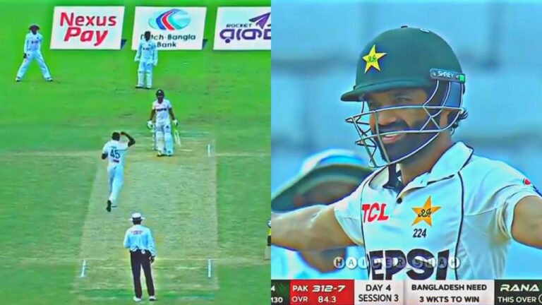 Mohammad Rizwan’s Classy Hug Silences Nahid Rana in Second Test