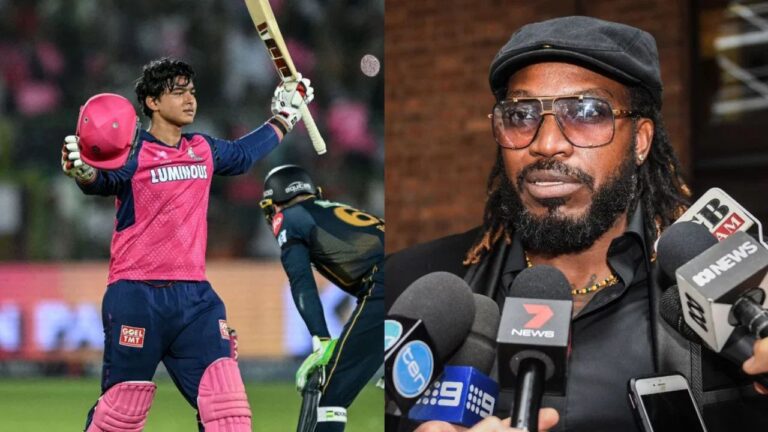Vaibhav Sooryavanshi Claims Can’t Care Less About Chris Gayle – Vaibhav Sooryavanshi Unfazed by Missing Chris Gayle Record in IPL 2026