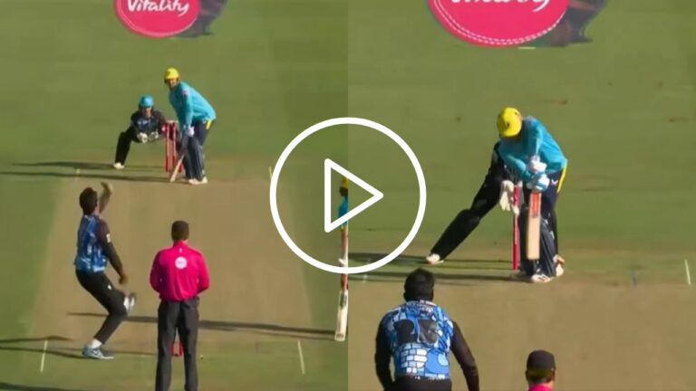 Watch- Pakistan’s Forgotten Spinner Outfoxes Warwickshire Captain In T20 Blast – Usama Mir Shines in Vitality Blast: Worcestershire Spinner Dismantles Warwickshire