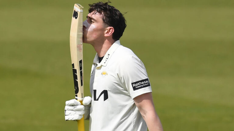 Dan Lawrence Century and Gus Atkinson Injury Mar Surrey vs Nottinghamshire Clash