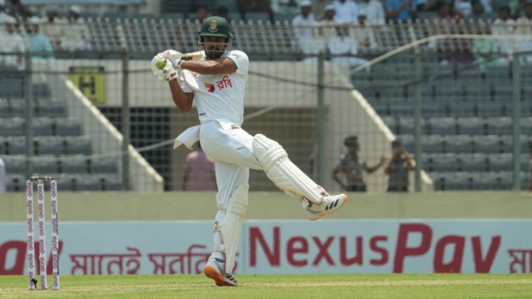 Shanto and Mominul Stabilize Bangladesh After Early Pakistan Seam Assault