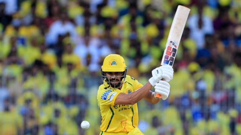 Gaikwad Reflects on CSK’s Nervy 204-Run Chase Against LSG: ‘Tacky Pitch’ Challenges Batters