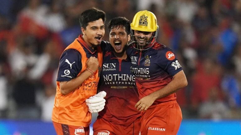 RCB Triumph Over MI in Last-Ball Thriller to Top IPL 2026 Table