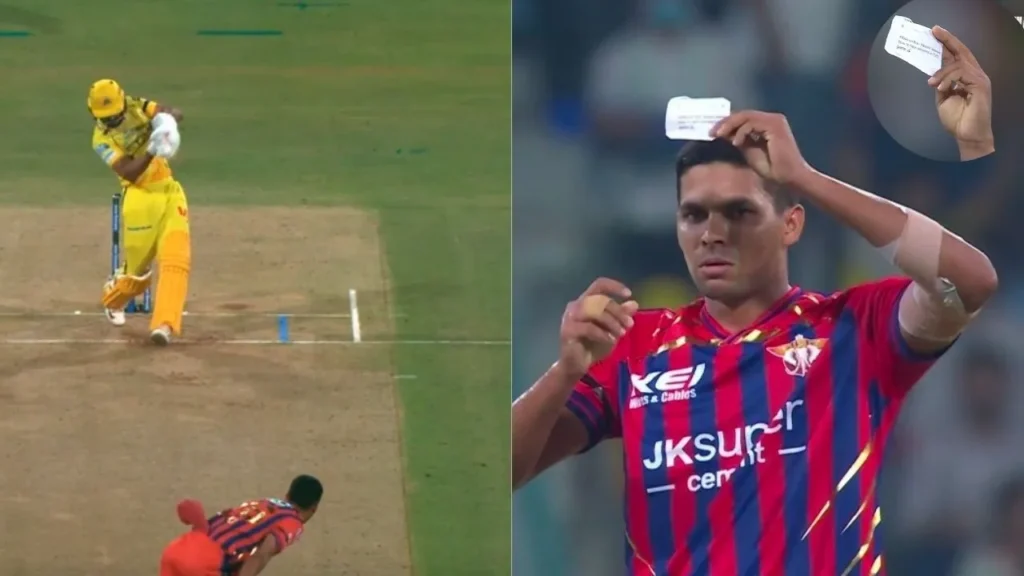 Akash Singh Channels Abhishek Sharma with Viral Celebration in IPL 2026