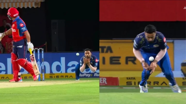 IPL 2026: Naman Dhir Drops Crucial Catch of Prabhsimran Singh in PBKS vs MI