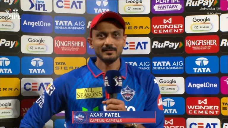 Axar Patel Praises Sanju Samson’s Match-Winning Knock as DC Falls to CSK