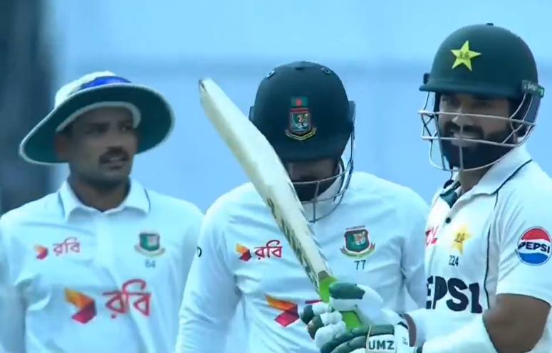 Litton Das Trolls Mohammad Rizwan: Bangladesh’s Historic Test Victory vs Pakistan