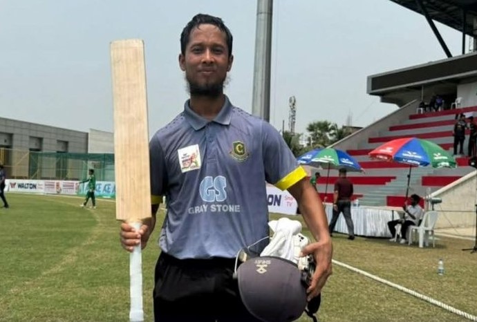 Shahadat Hossain Century Leads Gulshan to Dominant DPL Victory
