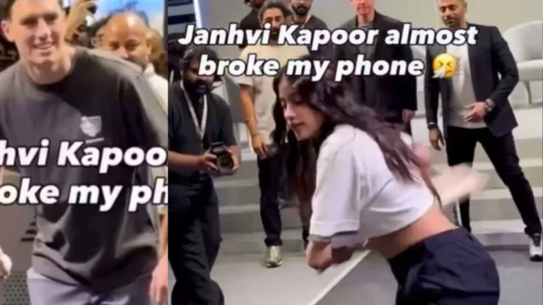 Pat Cummins and Janhvi Kapoor: Cricket, Cinema, and a Viral Moment