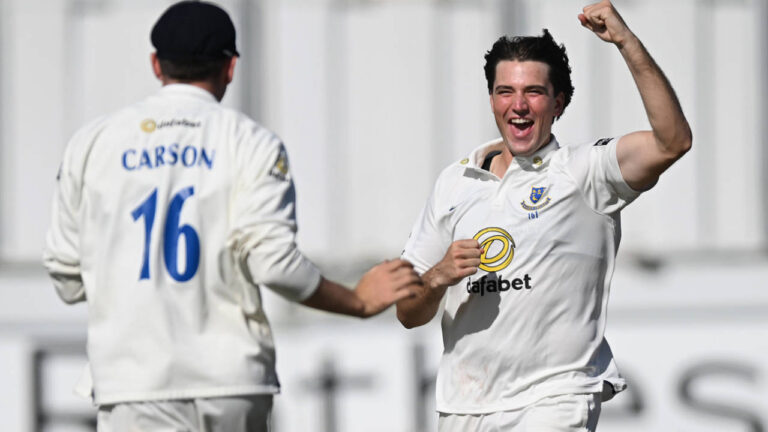 Haines, Coles see off Glamorgan rearguard to wrap up thumping win: Sussex topple Division One
